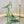 GC 2025 Crystal Embellished High Heels Slingbacks Green Silk Sheepskin 294525