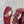 GC 25 Interlocking G Slide Sandal Rosso Ancora Red Canvas Cowhide 294644