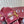 GC 25 Horsebit Sandals 50mm Red Suede Sheepskin 294653