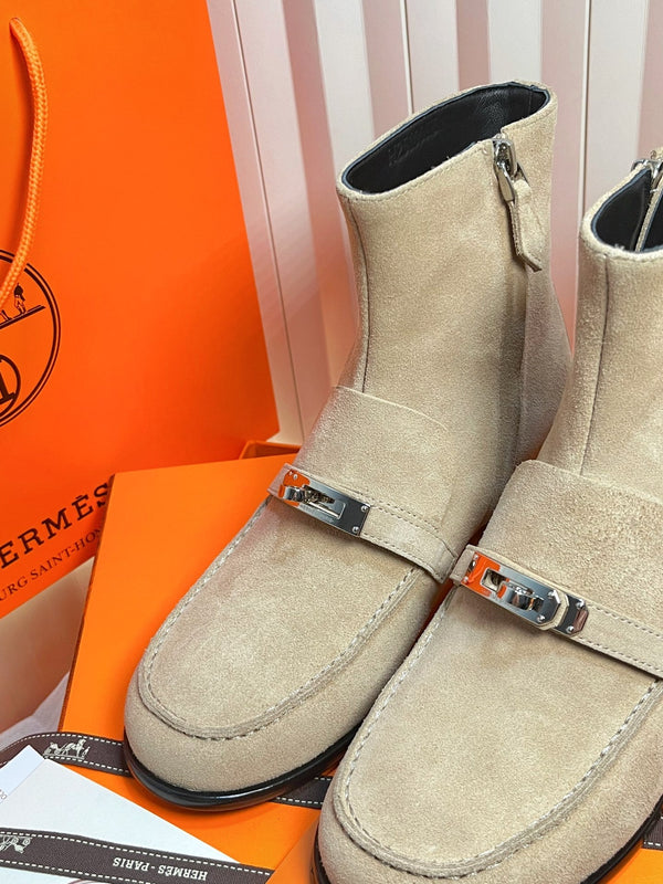 HM 25s Kelsy Ankle Boot Khahi Suede 548462