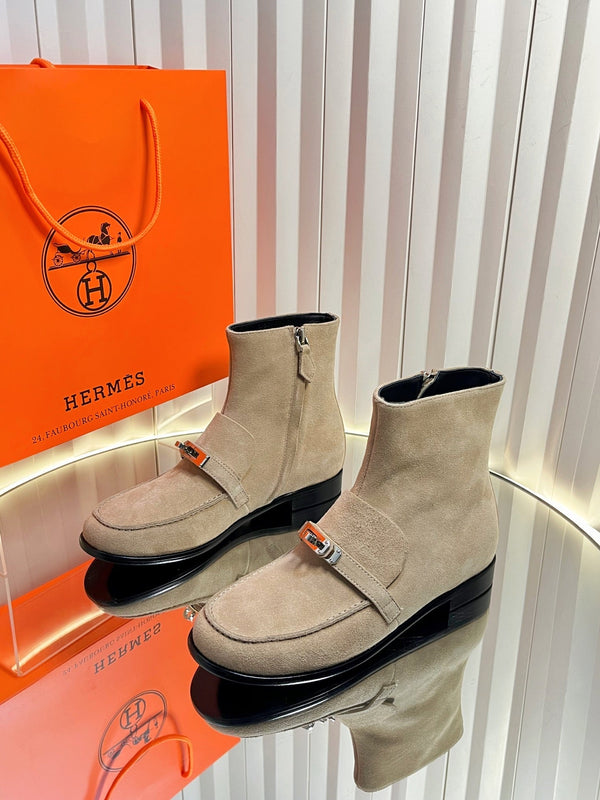 HM 25s Kelsy Ankle Boot Khahi Suede 548462