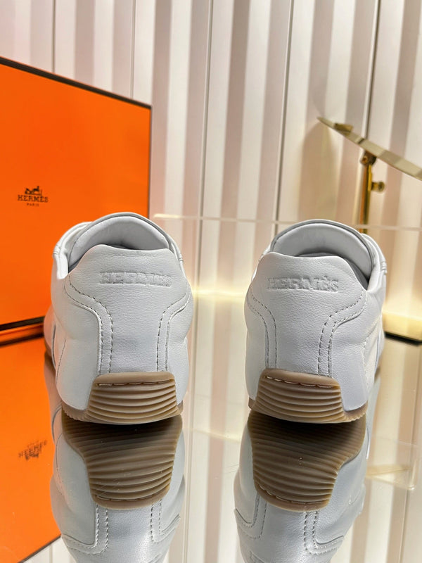 HM May Derby Shoes White Calfskin 616144