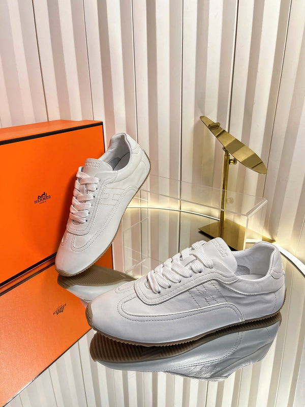 HM May Derby Shoes White Calfskin 616144