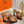 HM Cute Sandal 7cm Brown Calfskin 616213