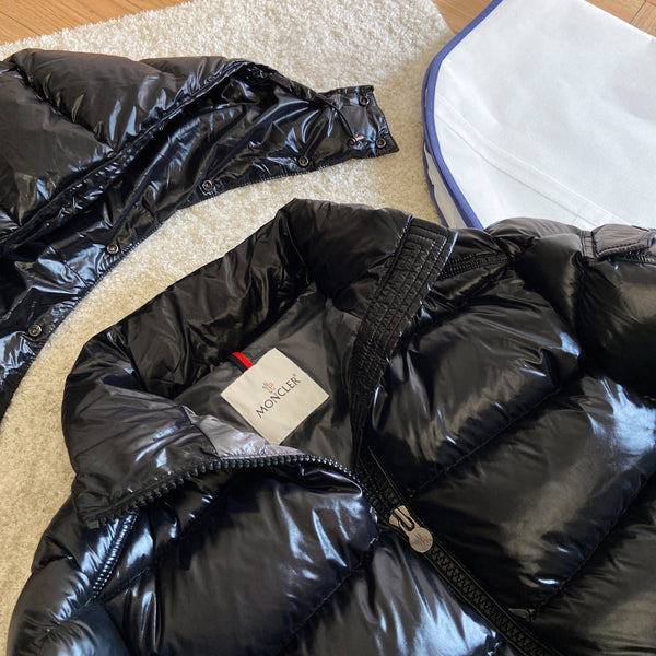 Moncler 2025 Blouson Maya Nylon Noir Duvet