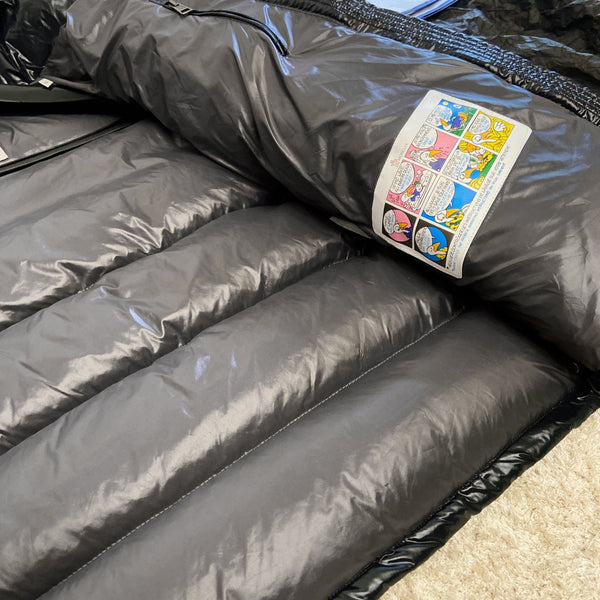 Moncler 2025 Blouson Maya Nylon Noir Duvet