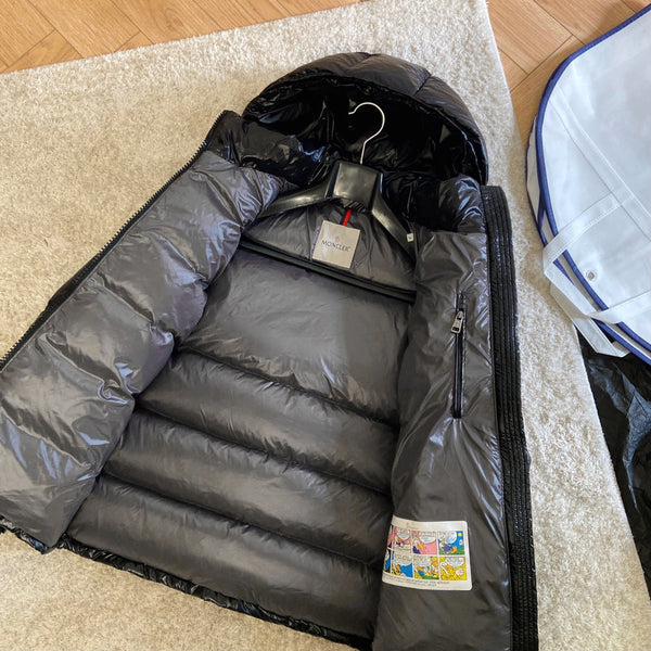 Moncler 2025 Blouson Maya Nylon Noir Duvet