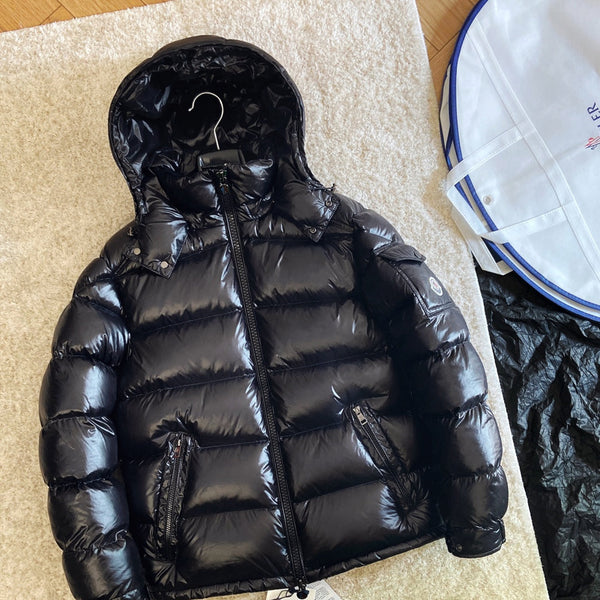Moncler 2025 Blouson Maya Nylon Noir Duvet