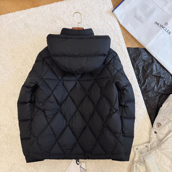 Moncler 2025 Blouson Averole Noir Polyester Duvet
