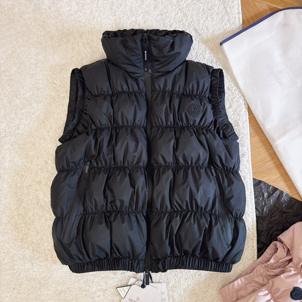 Moncler 2025 Gilet Apriate Noir Polyester Duvet