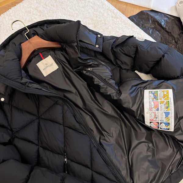 Moncler 2025 Blouson Averole Noir Polyester Duvet