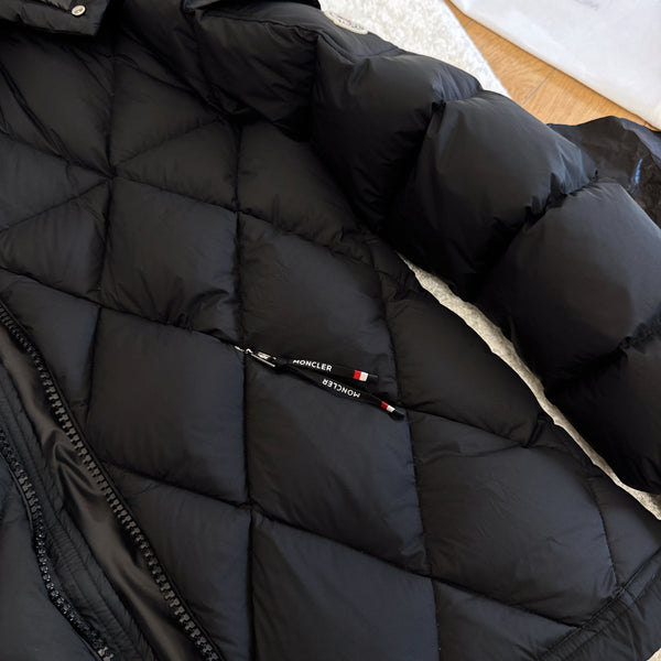 Moncler 2025 Blouson Averole Noir Polyester Duvet