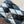 LV WOC Go-14 20cm White Black Blue Sheepskin Metal HW