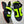 HM Men's Gate Sandal Neon Yellow Suede Calfskin 655430