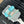 Slippers Sheepskin Azure Blue