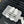 Woven Embroidered Letter Slippers White Black