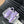 cc sneaker violet tweed purple suede