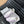 CC SNEAKER IN PALE PURPLE MIX WHITE EMBROIDERED LAMBSKIN