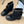 CC CHUNKY BOOTS IN BLACK SMOOTH FLEECE AND CALFSKIN