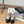 CC CHUNKY SKATEBOARDING BOOTS IN WHITE SMOOTH FLEECE MIX BLACK CALFSKIN