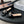 CC 25 Slippers Black Cowhide 305283