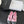 CC 26P Mary Jane Black Pink Patent Leather Lambskin 670808