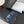 CC 26ss Chaussons Blanc Bleu Marine Peau de mouton Tressé 670368