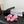 CC Strappy Sandals Pink Suede Sheepskin 670383