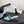 CC 2026 Heeled Sandal Black Blue Lambskin 675860