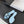 CC 2026 Sandales plates en agneau noir et bleu 675866