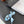 CC 2026 Sandales plates en agneau noir et bleu 675866