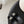 CC Wedge Espadrille Slides 10cm Black Sheepskin 776107