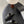 CC Half-Slippers Flat Black Calfskin 717815