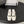 CC Half-Slippers Flat Black White Calfskin 717817