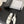 CC Half-Slippers Flat Black White Calfskin 717817