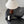 CC 26s Buckle Slippers White Black Leather 829741