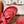 HM Inboard Sandals Red Canvas Leather 849585