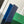 RICHELIEU CHECKBOOK WALLET 19 IN SAPPHIRE BLUE GOYARDINE CANVAS AND CALFSKIN