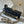 Portefeuille CC avec bandoulière 19cm Cuir d'agneau matelassé noir 286331