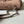CC Double-Pocket Messenger Bag Brown Lambskin Quilted