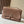 CC Double-Pocket Messenger Bag Brown Lambskin Quilted