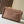CC Double-Pocket Messenger Bag Brown Lambskin Quilted