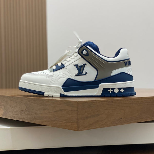 LV TRAINER  BLUE WHITE SNEAKER