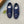 GG Men's Screener Sneaker Blue Cowhide 534045