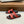 HM Men's Slide Red Cowhide Leather 588996