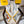 Foulard Fendi Gardening 90x90 Jaune Soie Sergée Colorée 204004