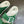 LV DAD SANDAL JADE GREEN MONOGRAM CALFSKIN