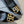 POINTED BB GOLD BUCKLE HIGH SLINGBACK 80MM IN BLACK PATENT CALFSKIN