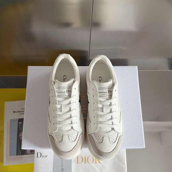 cd star sneaker white cream calfksin