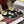 GG G75 Sneaker Black Suede Mesh 818358